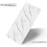 PVC-Marmorplatte – (Minimalistische graue)