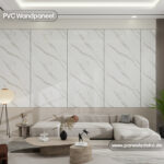 PVC-Marmorplatte – (Minimalistische graue) – Bild 2