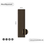 Akustikpaneel Classic – F Walnut 002 – Bild 3