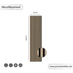Akustikpaneel Classic – F Gold 001 260*60 cm – Bild 3