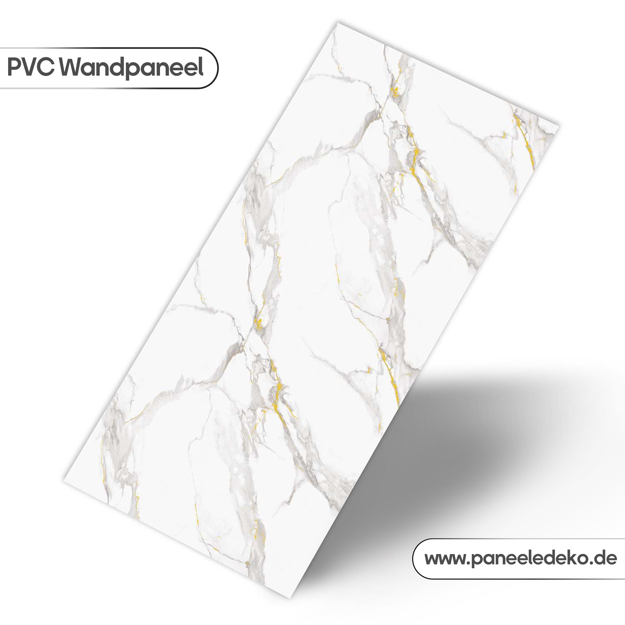 30 PVC-Marmorplatte-(Fischmaulgold) – Bild 1