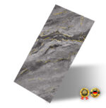 PVC-Marmorplatte – (Grau mit Goldadern) – Bild 4