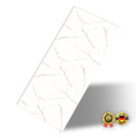 PVC-Marmorplatte – (Weiß mit grauen Adern) – Bild 4