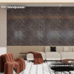 PVC-Marmorpaneel – (Dunkle mit Silberlinien) – Bild 2