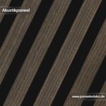 Akustikpaneel Classic – F Black Walnut 001 260*122