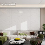 PVC-Marmorplatte – (Weiß mit grauen Adern) – Bild 2