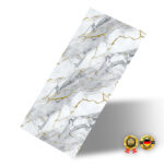 PVC-Marmorplatte – (Weiß mit goldenen Rissen) – Bild 4