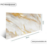 PVC-Marmorplatte – (Casablanca Creme) – Bild 3